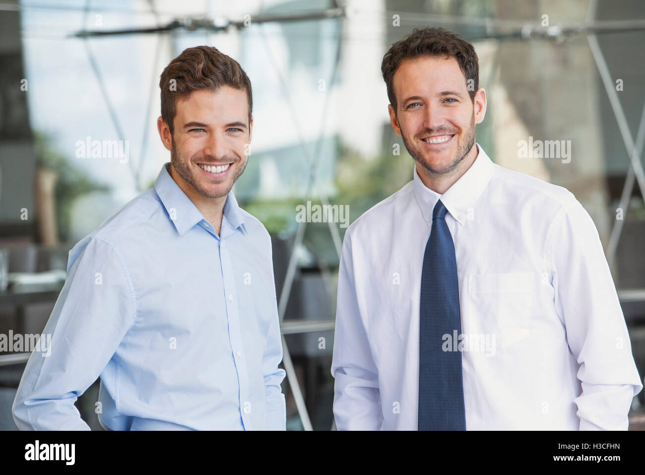 Geschäftspartner, portrait Stockfoto