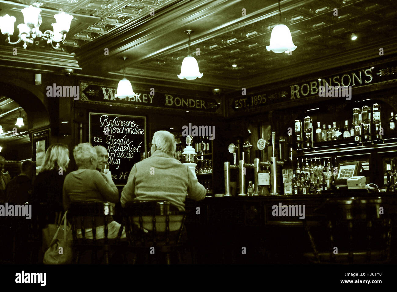 Robinson's Pub, Belfast, Nordirland, Vereinigtes Königreich. Nur zur redaktionellen Verwendung. Stockfoto