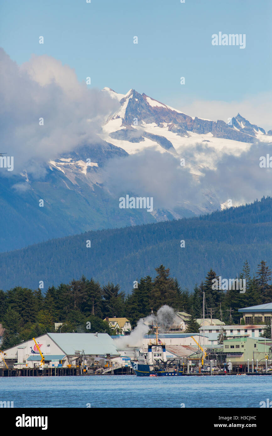 Petersburg, Tongass National Forest, Alaska. Stockfoto