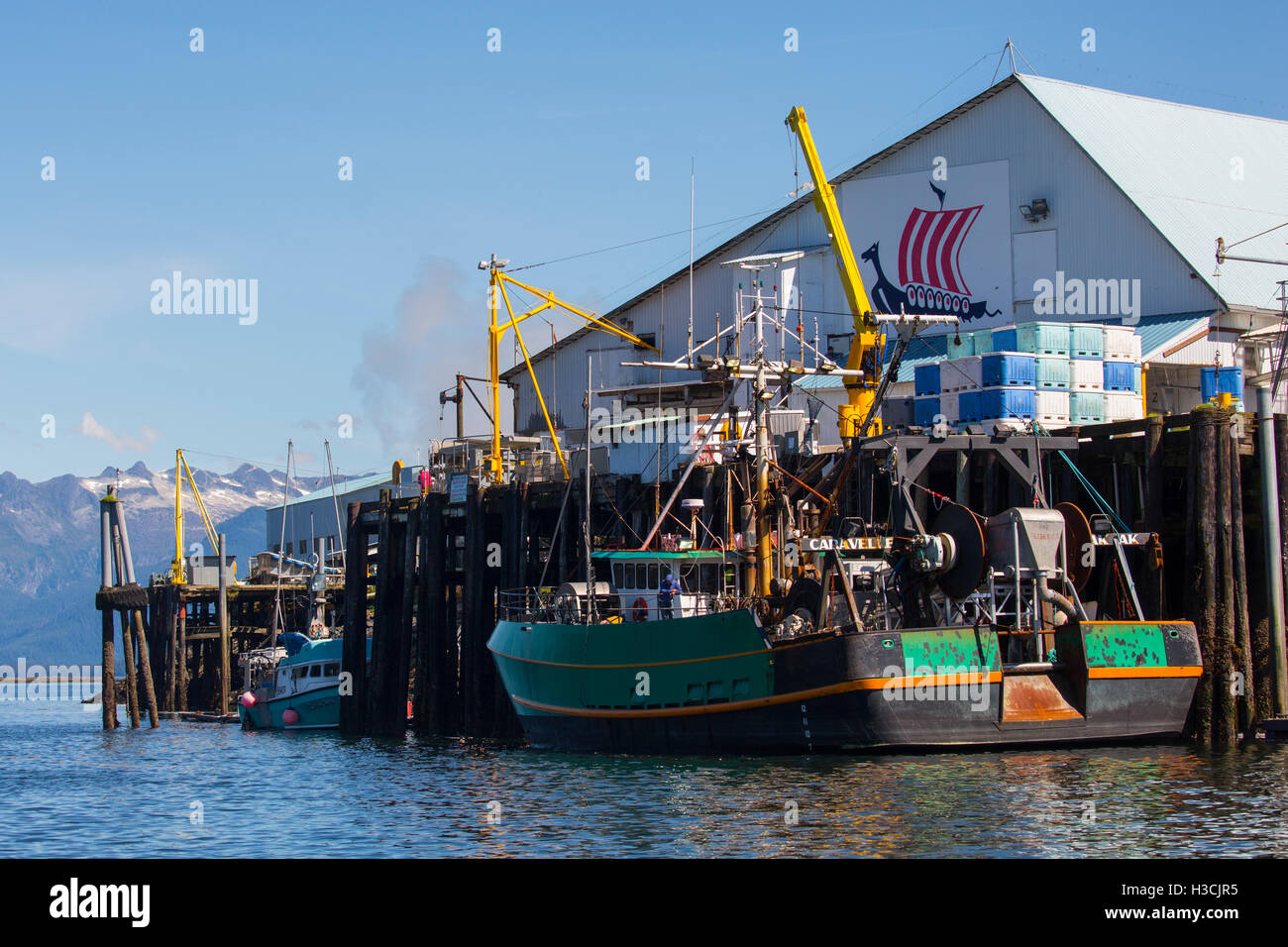 Petersburg, Tongass National Forest, Alaska. Stockfoto