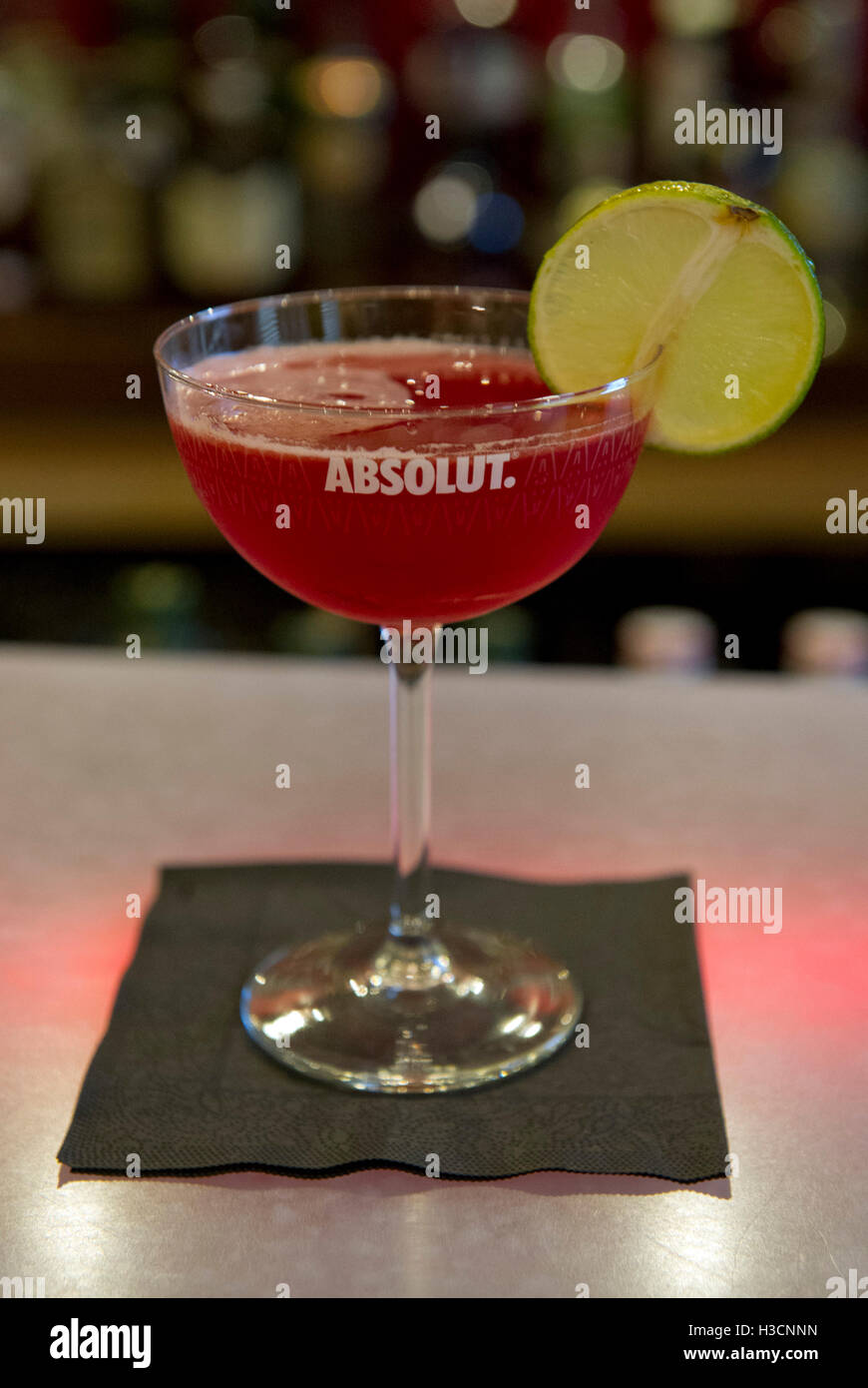 Gatsby es & Antix Cocktailbar, Park Street, Bristol, UK. Stockfoto