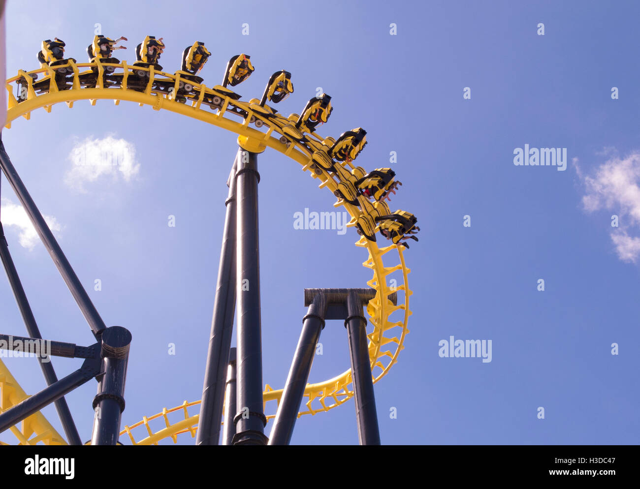 Messegelände fahren Stockfoto