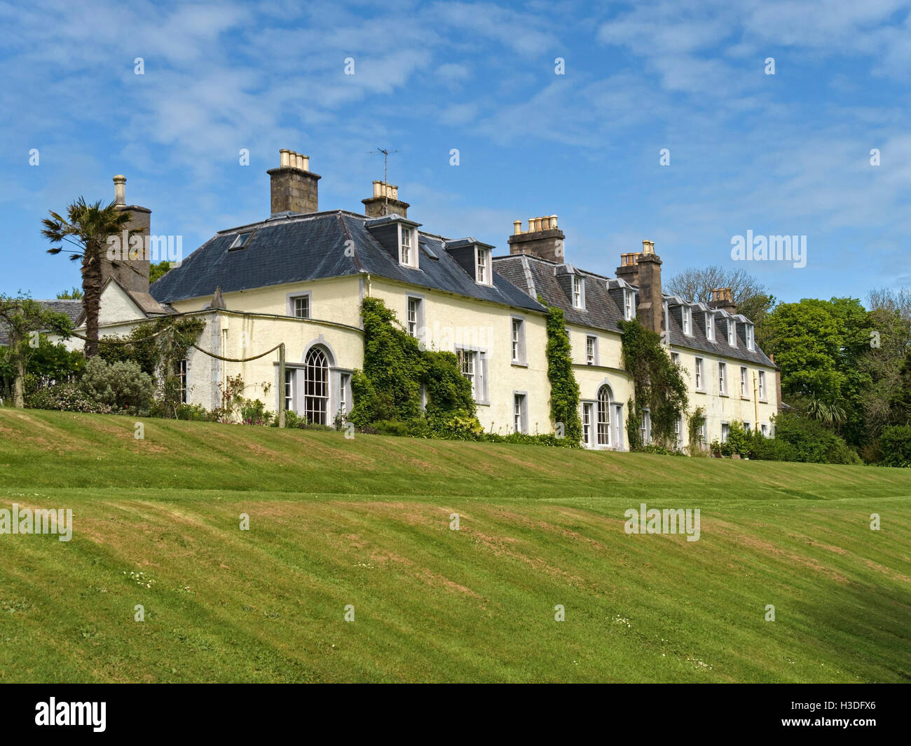 Colonsay House and Gardens, Insel Colonsay, Schottland. Stockfoto