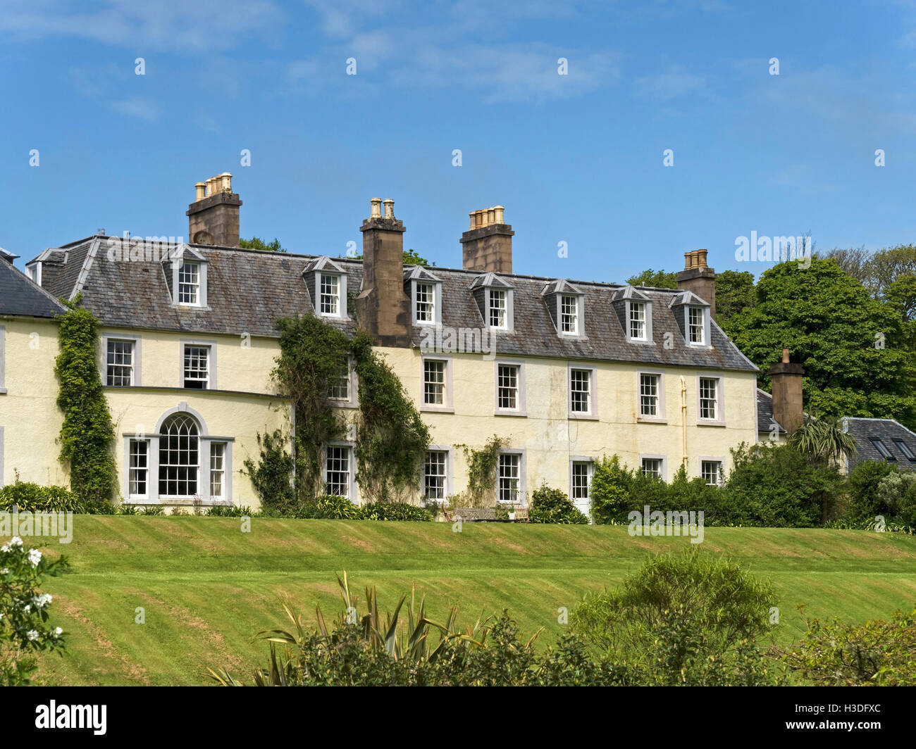 Colonsay House and Gardens, Insel Colonsay, Schottland. Stockfoto