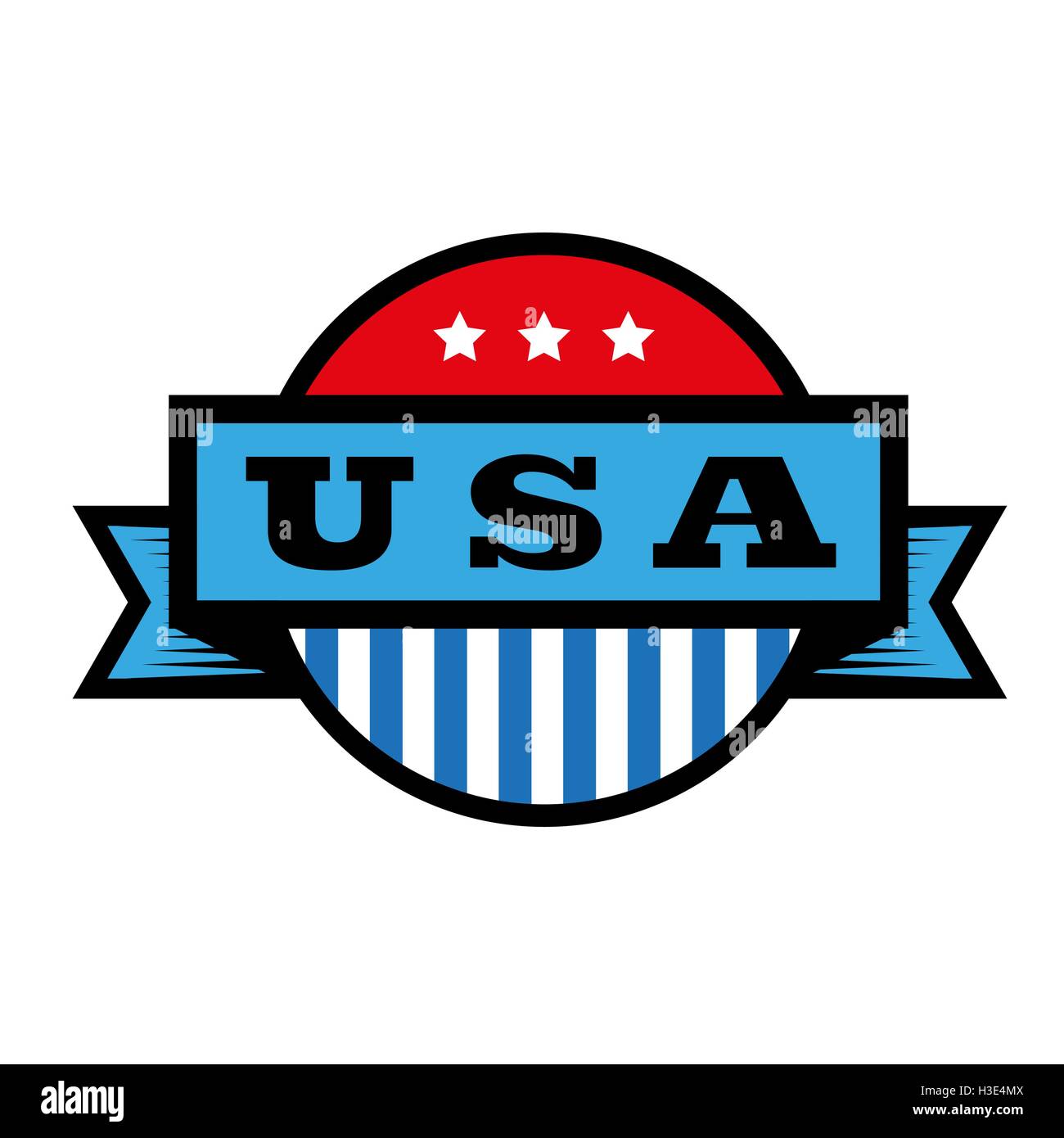 Vereinigte Staaten von Amerika USA Vintage Stempel Stock Vektor