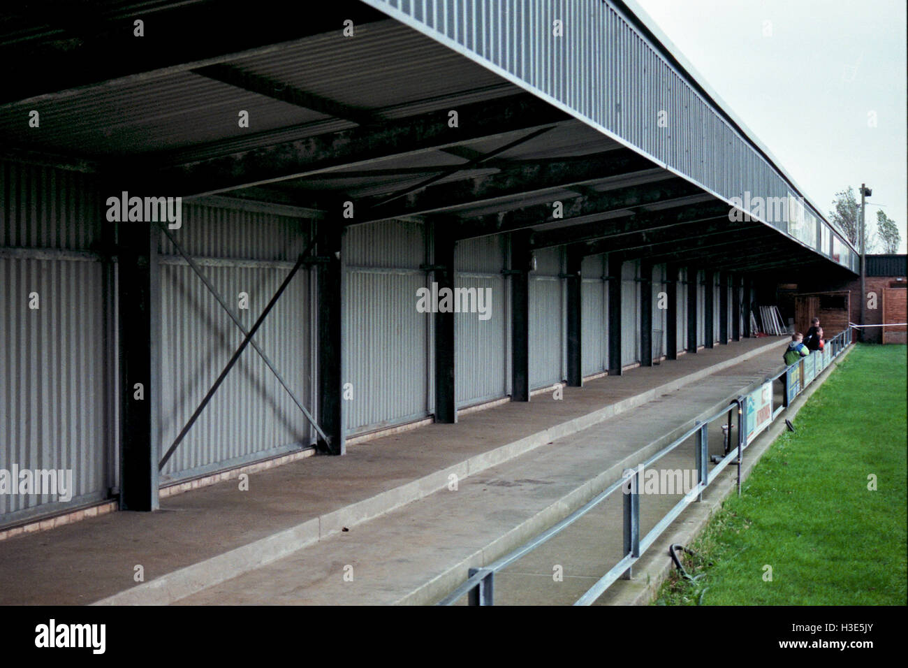 Emerald Park, Heimat des Gorleston FC (Norfolk), abgebildet im November 1996 Stockfoto