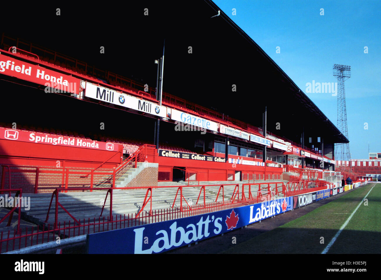 Roker Park, Heimat der Sunderland AFC, abgebildet im April 1996 Stockfoto