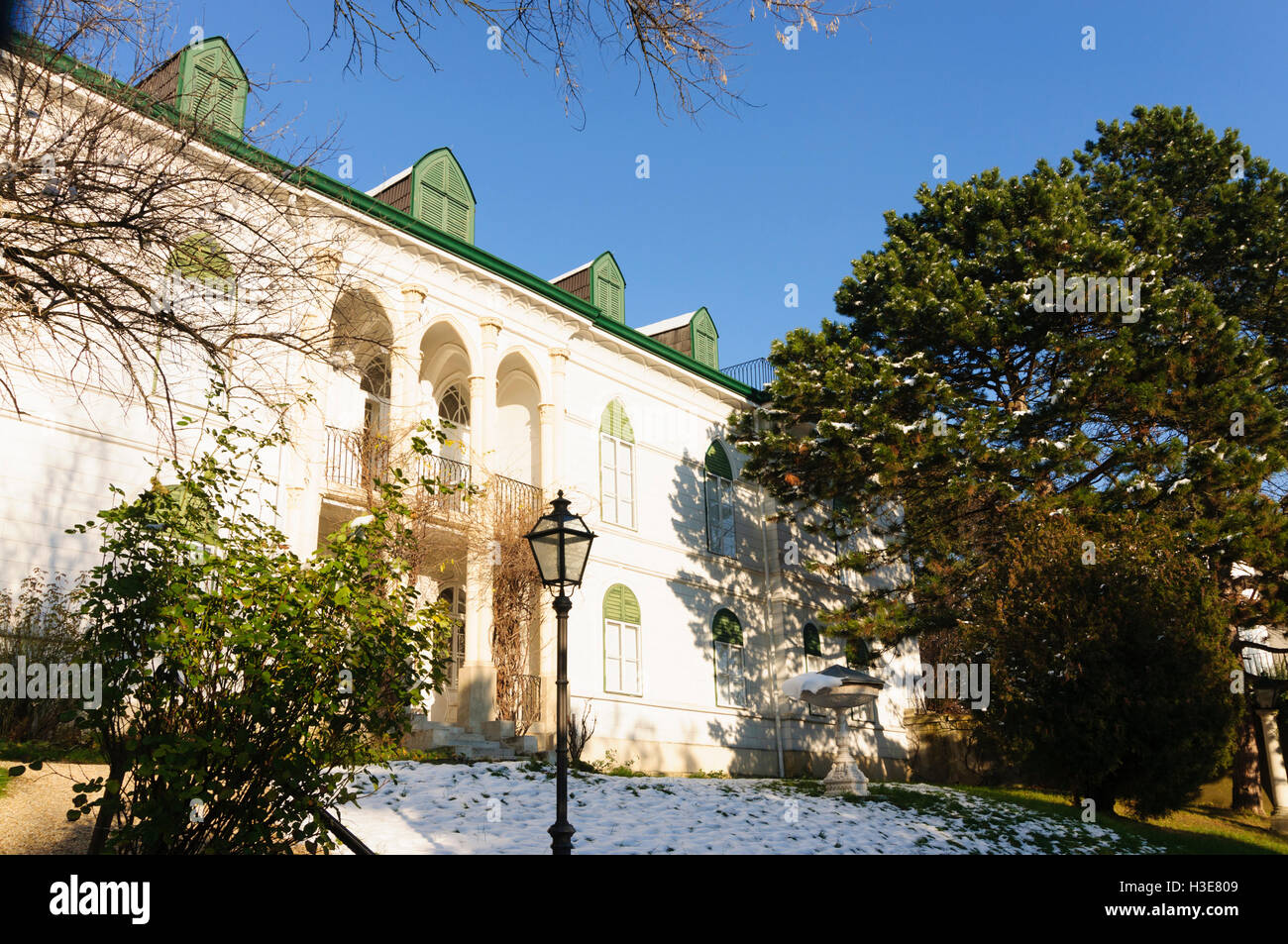 Wien, Wien: Haus Geymüllerschlössel, ein Zweig von dem Museum für angewandte Kunst (MAK), 18., Wien, Österreich Stockfoto