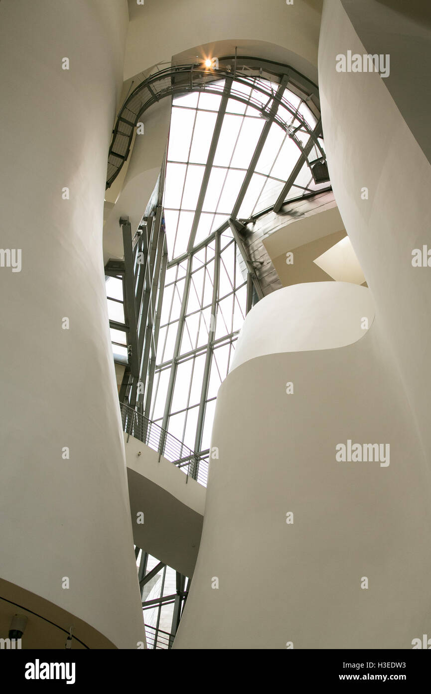 Guggenheim Museum in Bilbao, Spanien. Stockfoto