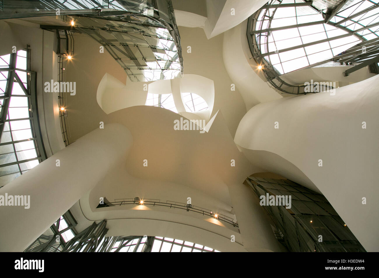 Guggenheim Museum in Bilbao, Spanien. Stockfoto