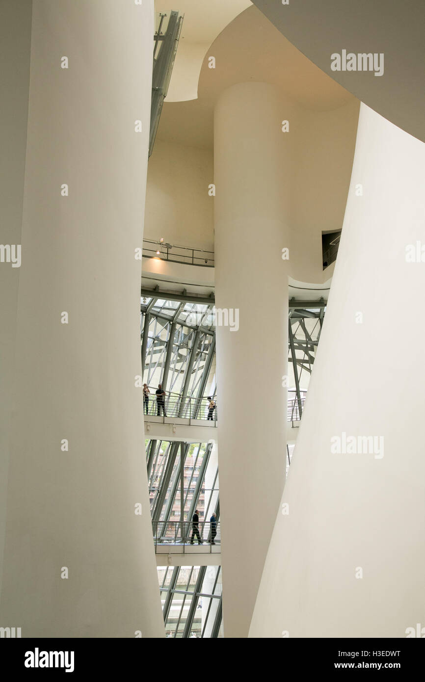 Guggenheim Museum in Bilbao, Spanien. Stockfoto
