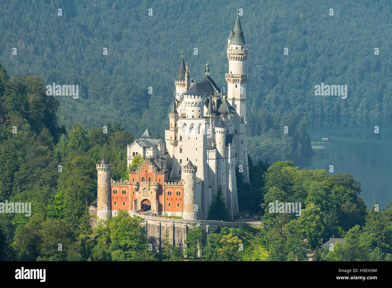 Schloss Neuschwanstein, Hohenschwangau, Bayern, Deutschland Stockfoto