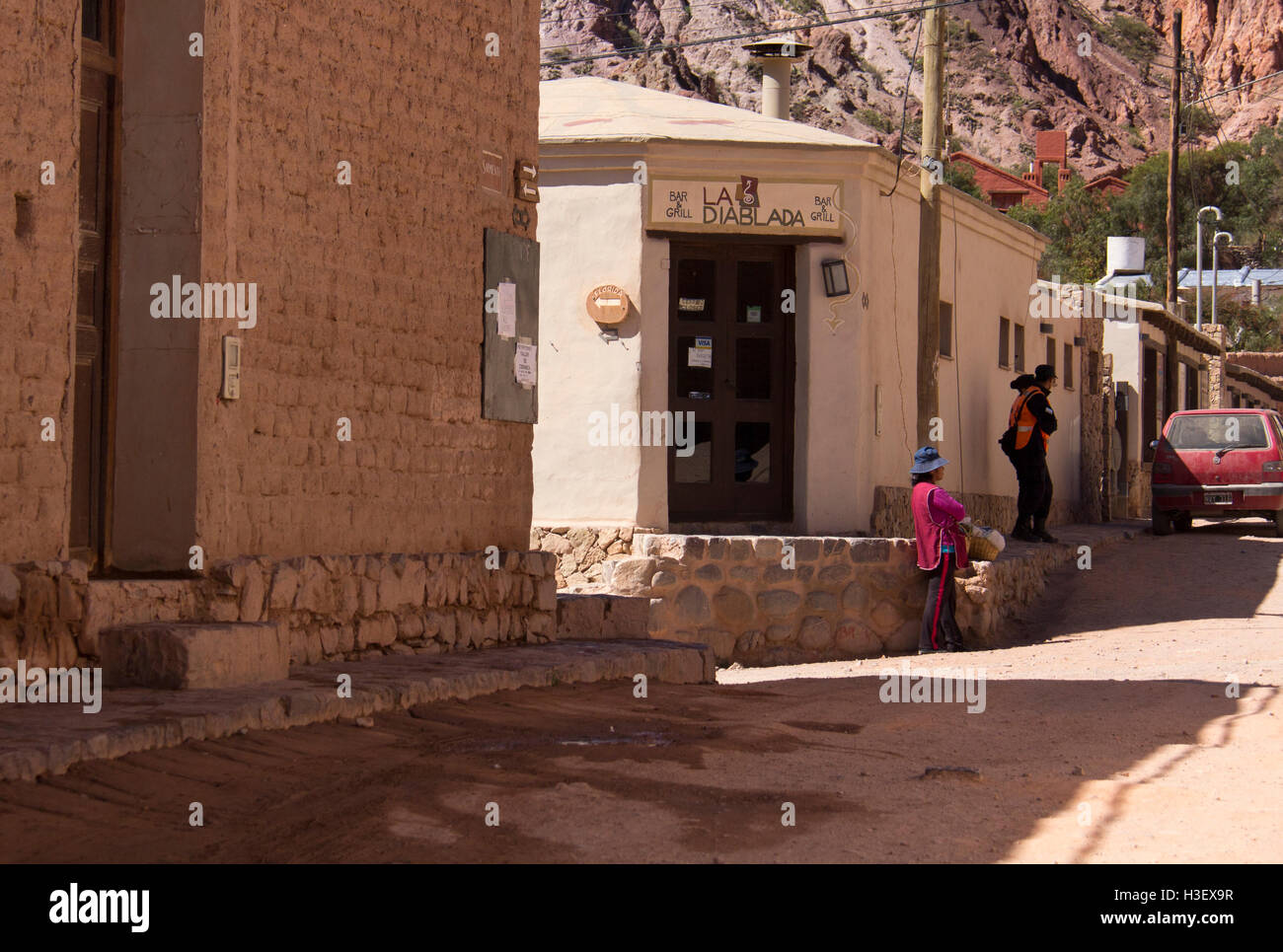 Tilcara, Jujuy, Argentinien Stockfoto