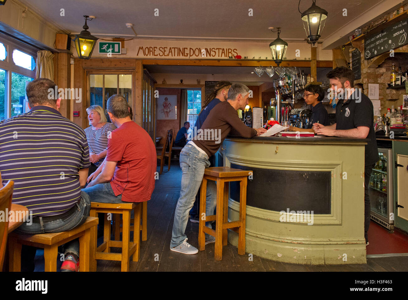 "Rose of Denmark" Wirtshaus in Hotwells, Bristol, UK. Stockfoto