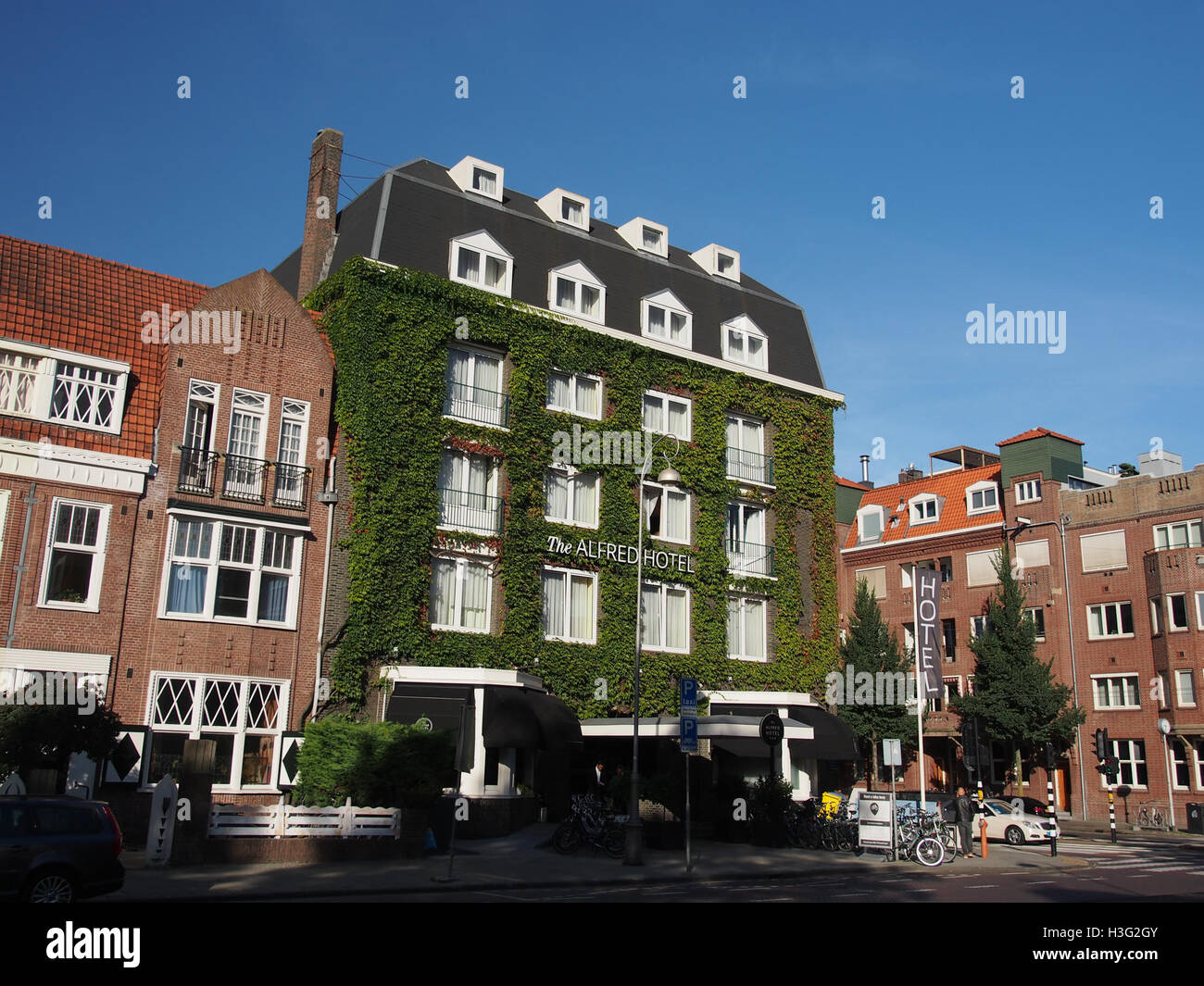 Cornelis Schuytstraat The Alfred Hotel pic1 Stockfoto