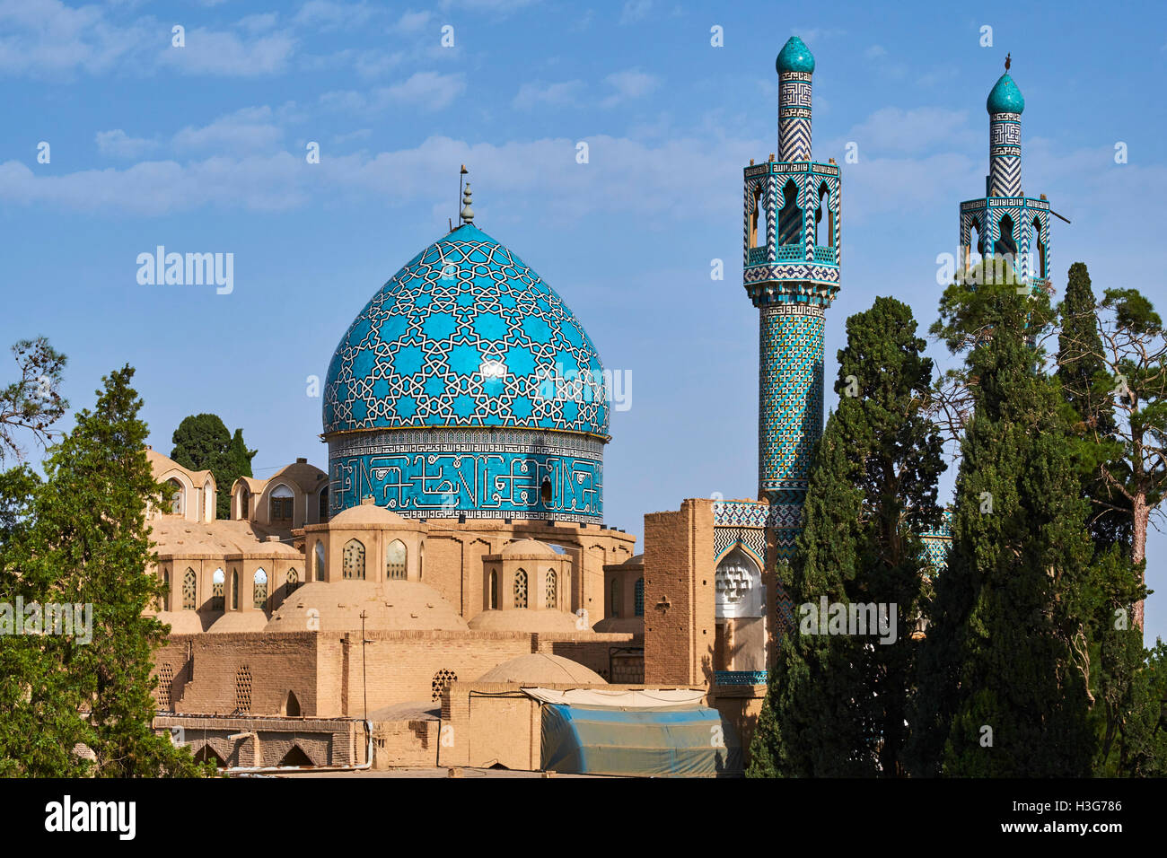 Iran, Provinz Kerman, Mahan, Grab des Sufi Shah Nematollah Wali Stockfoto