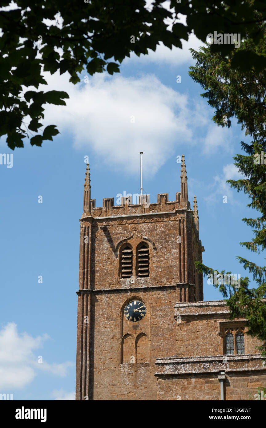 All Saints Church, Wroxton, Nord Oxfordshire, England, UK Stockfoto