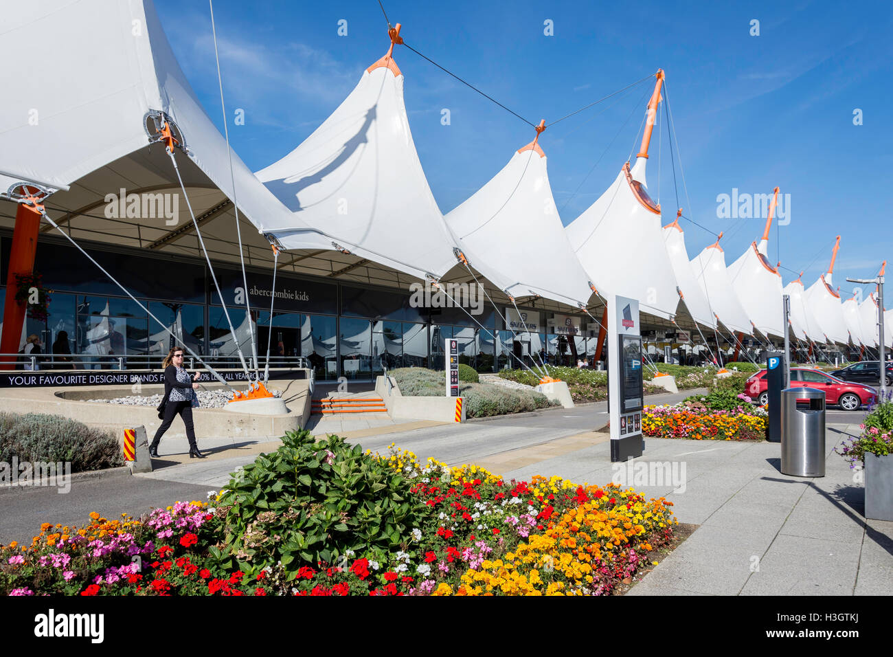 Ashford Designer Outlet, Kimberley, Ashford, Kent, England, Vereinigtes Königreich Stockfoto