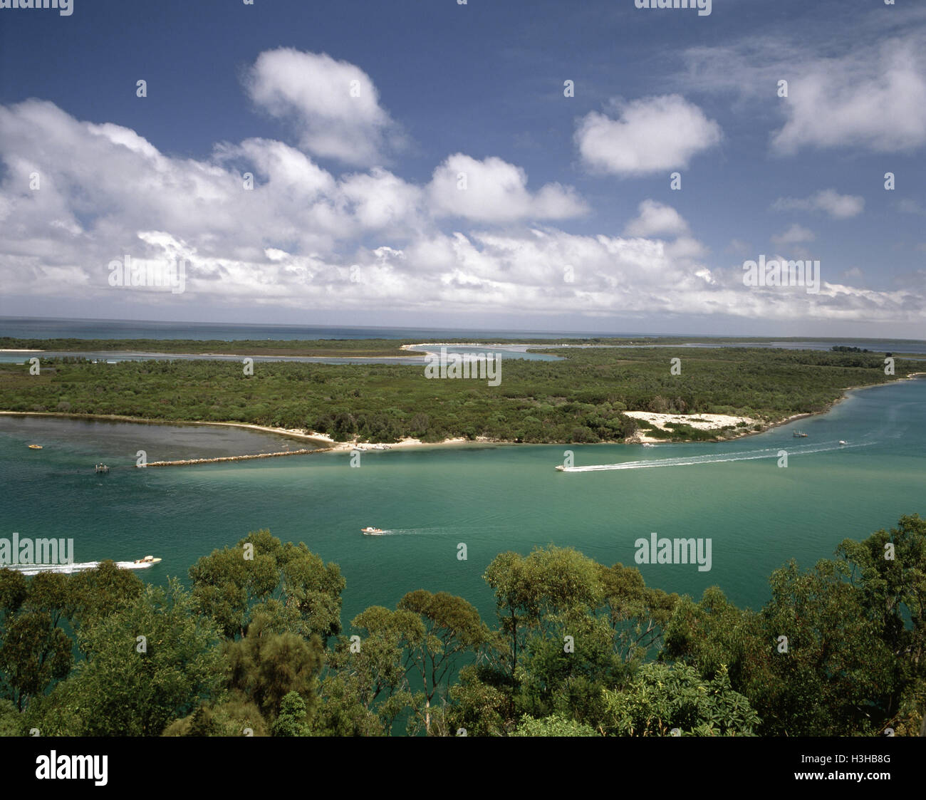 Seen Eingang, Stockfoto