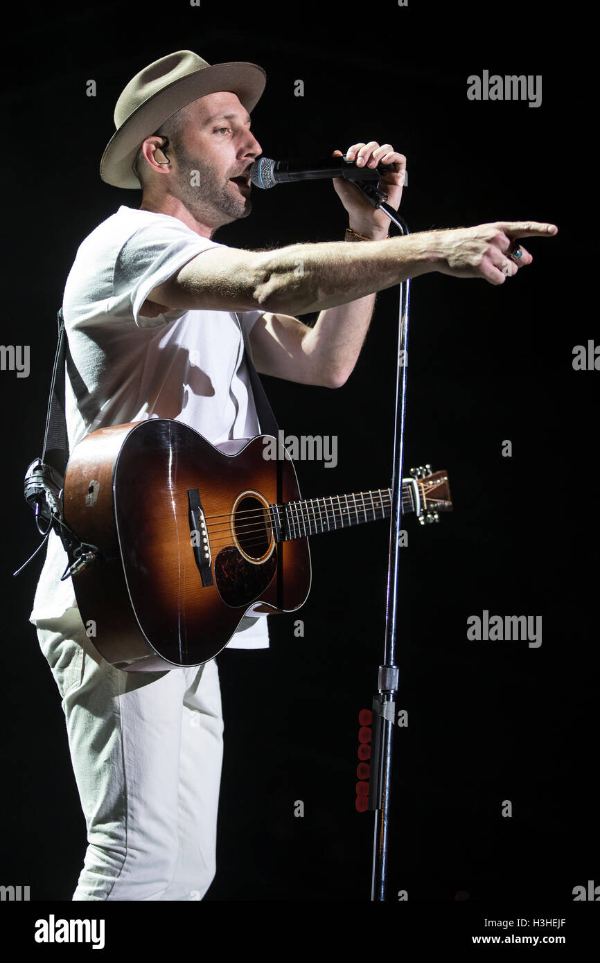 Mat Kearney führt während der Tour De Compadres aufsteigen Amphitheater am 23. September 2016 in Nashville, Tennessee. Stockfoto