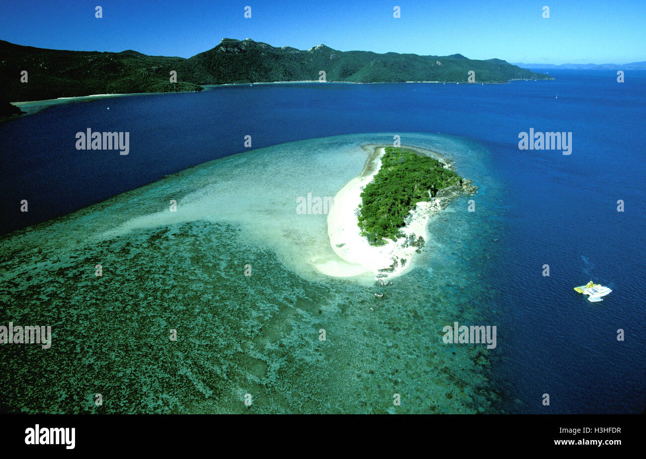 Schwarze Insel und Langford Island Stockfoto