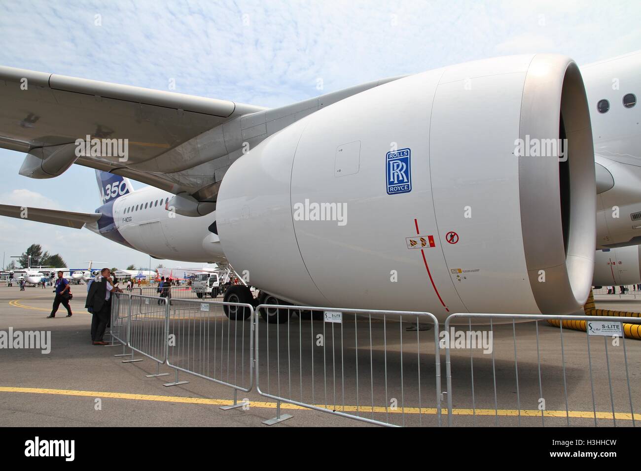 Rollen Royce Trent XWB Stockfoto