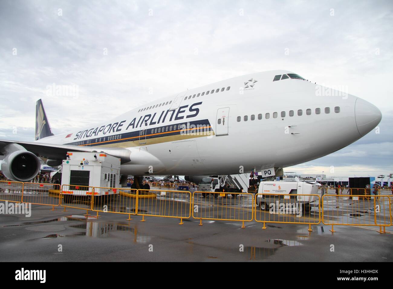 Boeing 747-400 Stockfoto