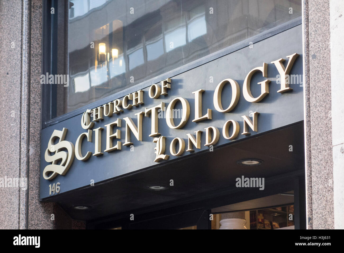 Scientology-Kirche, London, UK Stockfoto