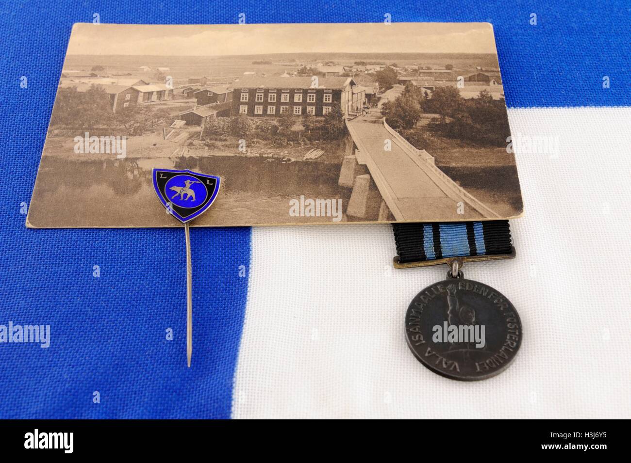 Die lapua Bewegung war ein wannabe italienischen faschistischen Partei Mussolinis Marsch auf Rom 1922 und lapua Bewegung März auf helsin Stockfoto