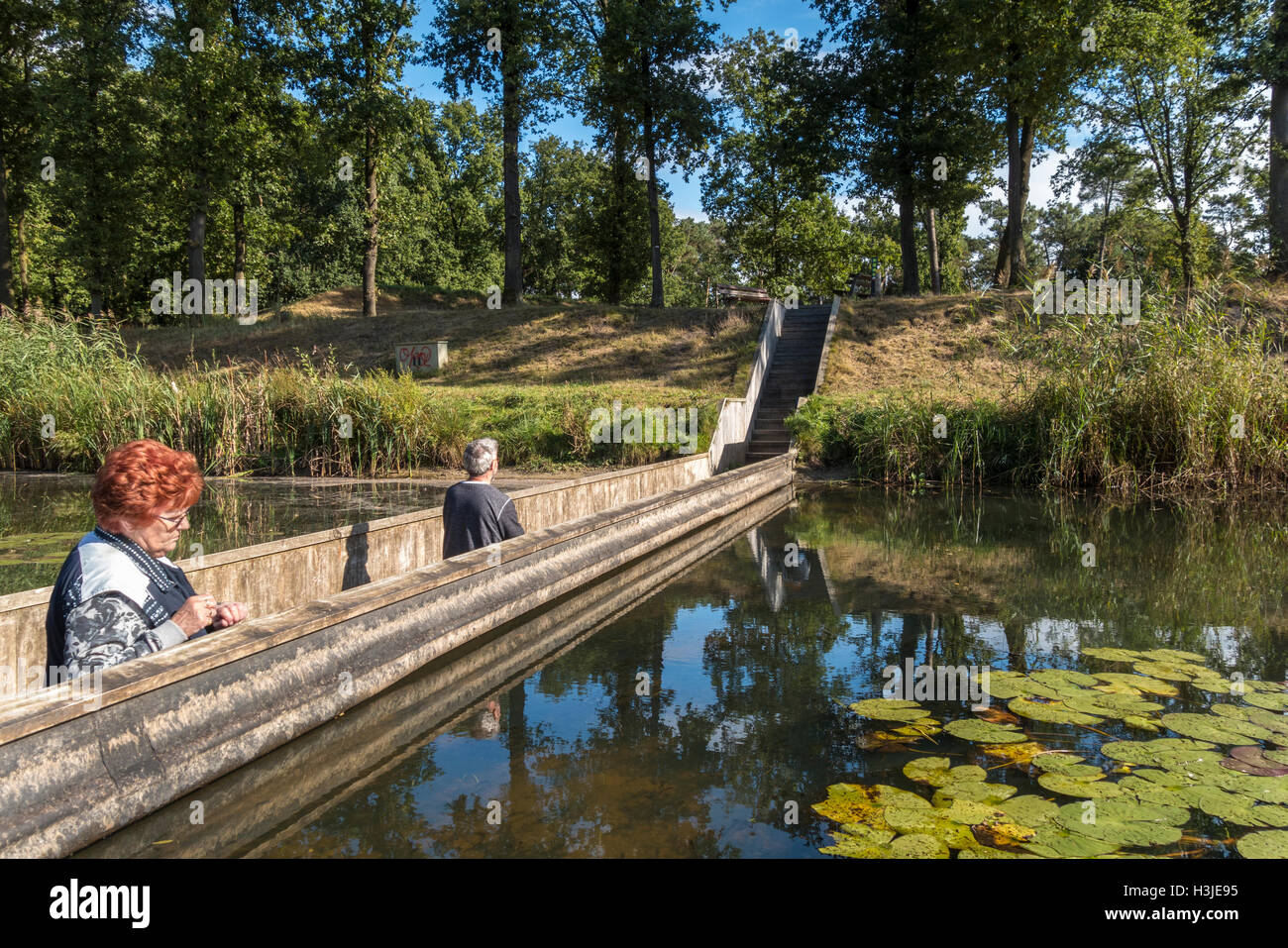 Moses Brücke Niederlande Stockfoto