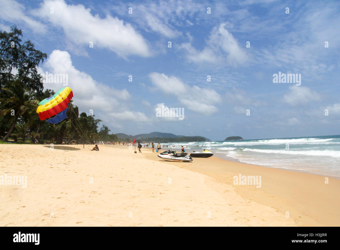 Karon Beach auf Puket Island, Thailand Stockfoto