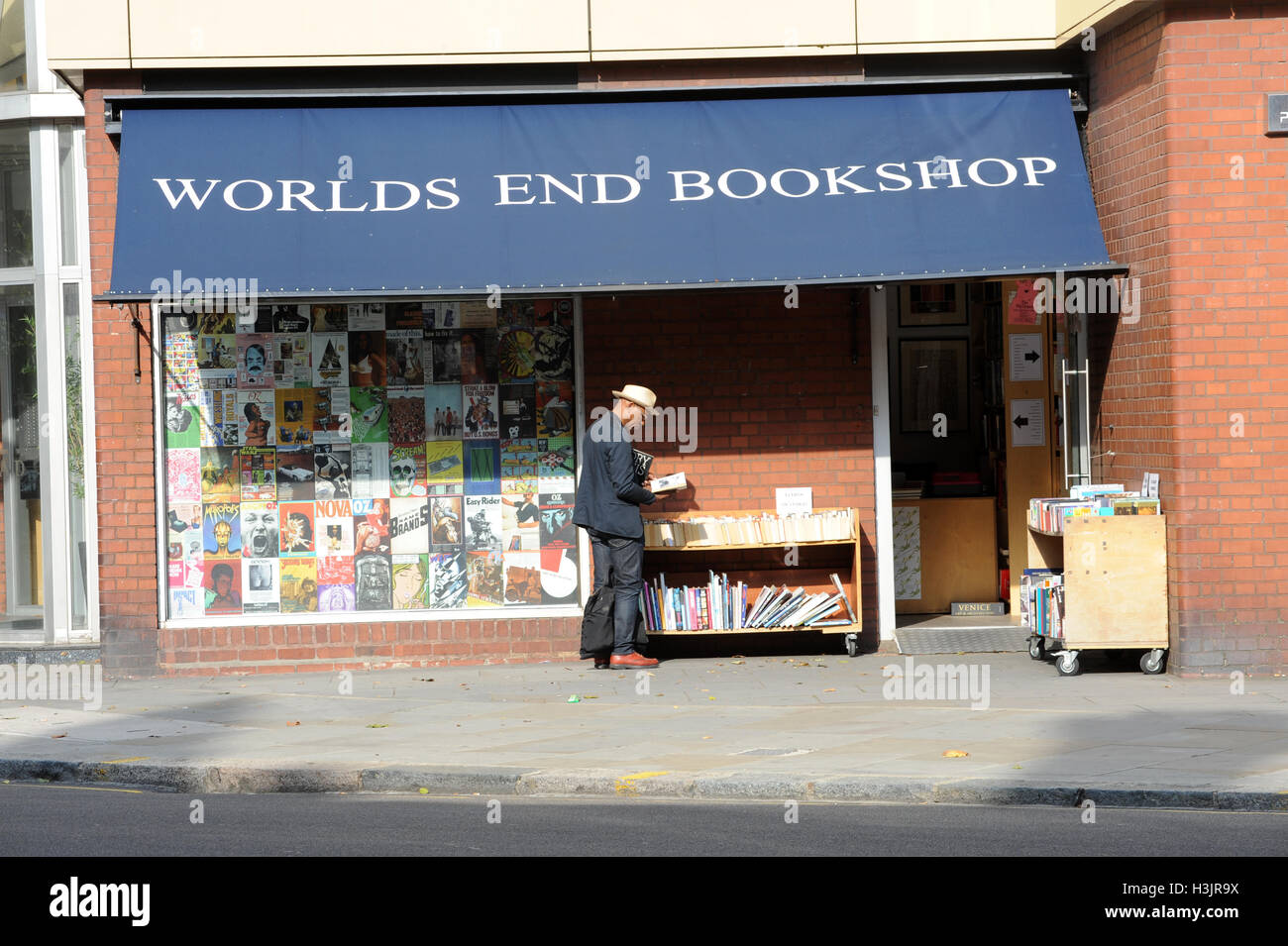 Weltweit Ende Buchhandlung in Chelsea, London. Stockfoto