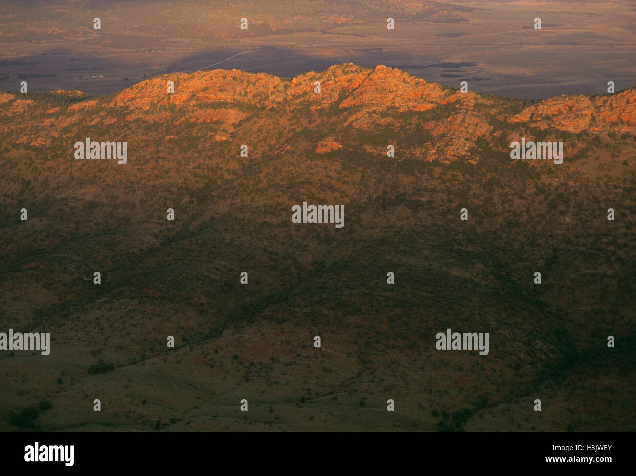 Südlichen Flinders Ranges Stockfoto