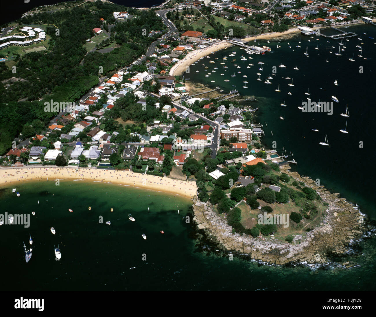 Camp Cove, Laings Point und Watsons Bay, Stockfoto