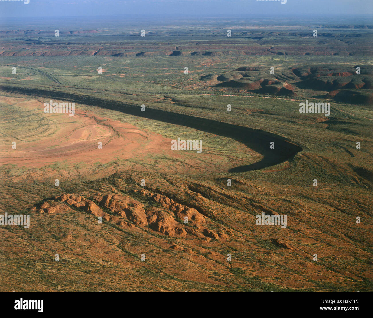 Middle-Range, nordöstlich von George Gill Reichweite, Stockfoto