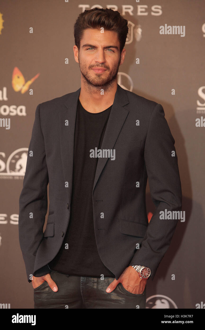 Schauspieler Maxi Iglesias an Premiere Film "Inside" während 49 Festival Internacional de Cinema fantastische de Catalunya-Sitges 2016. Stockfoto