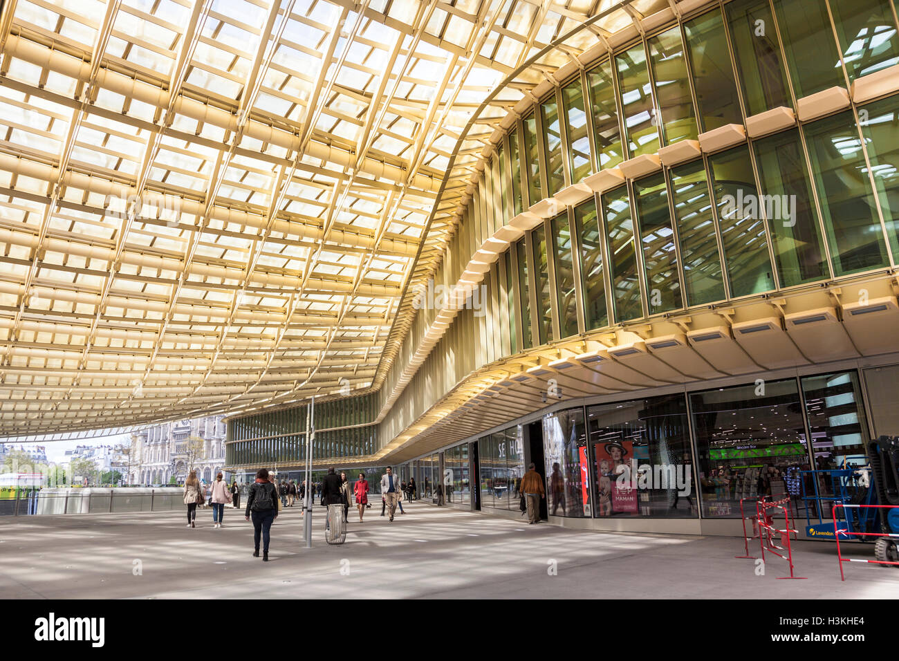 Einkaufszentrum Forum des Halles, Paris, Frankreich Stockfoto