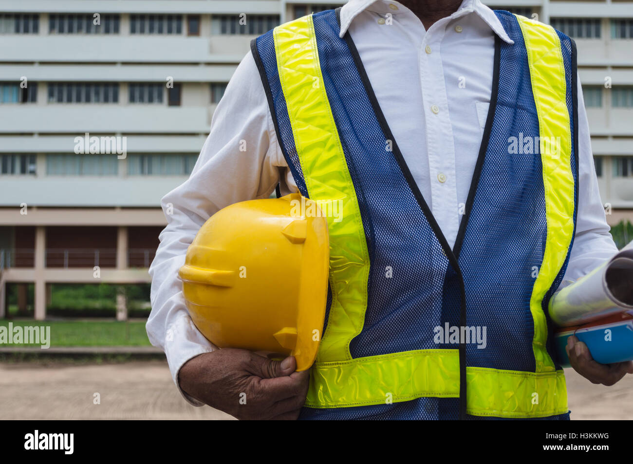 der alte Mann Engineering. Stockfoto