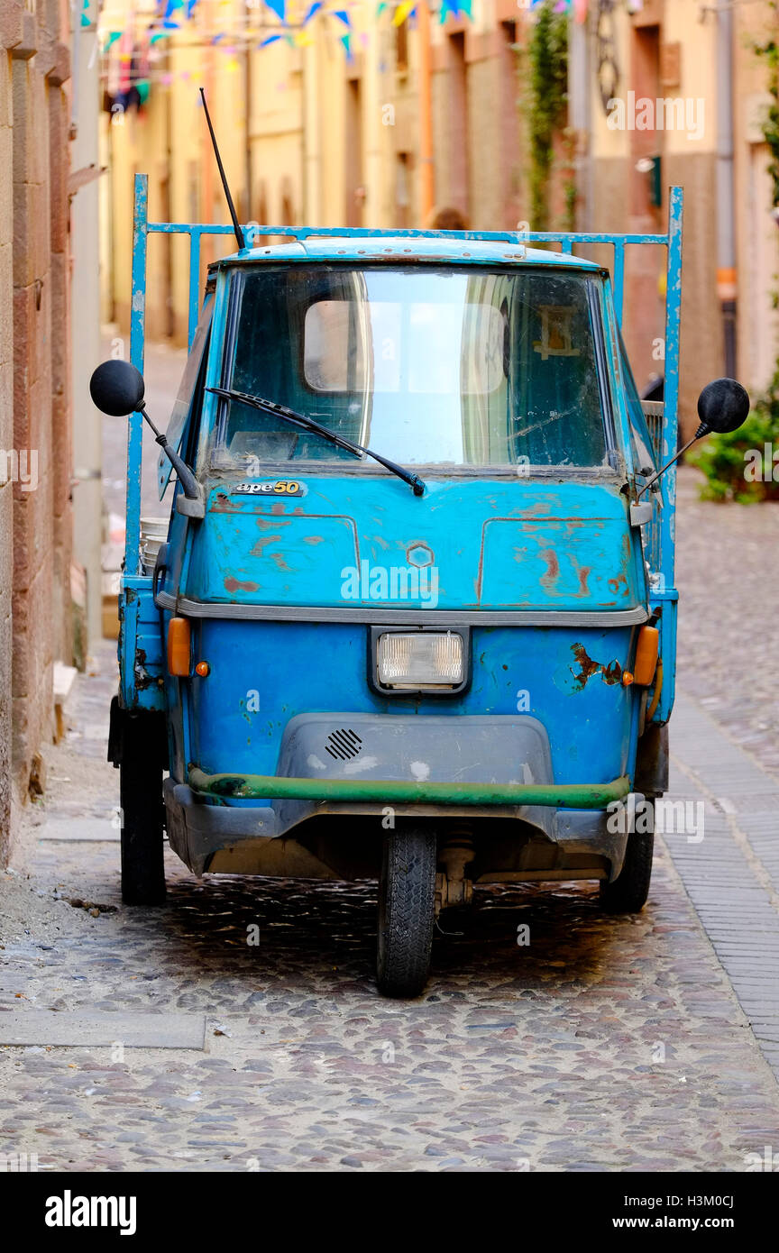 Bosa, Sardinien, Italien Stockfoto