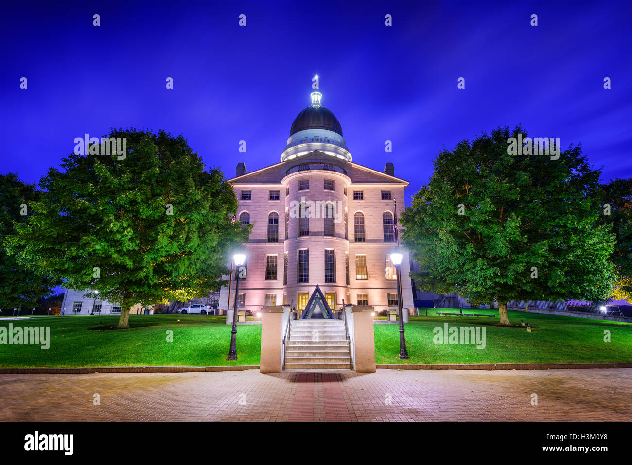 Das Maine State House in Augusta, Maine, USA. Stockfoto