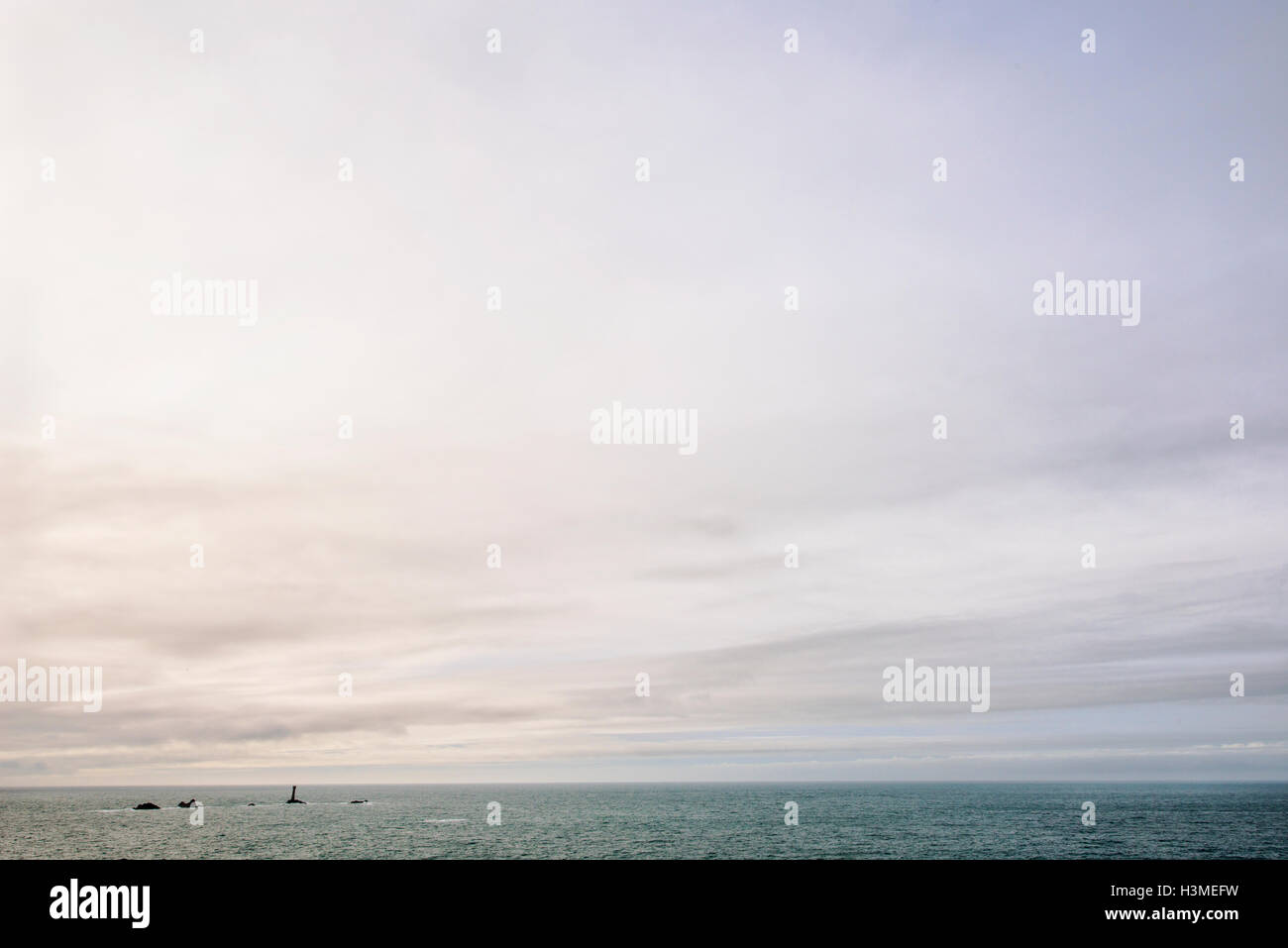 Seenlandschaft Stockfoto