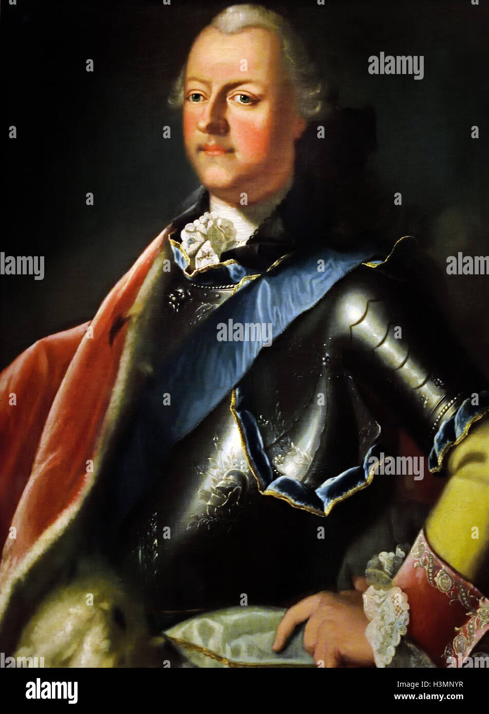 Ernst Friedrich III Karl Duke of Saxe-Hildburghausen (Königsberg Bayern1727 – Seidingstadt-1780) Herzog von Sachsen-Hildburghausen Deutsch Deutschland Stockfoto