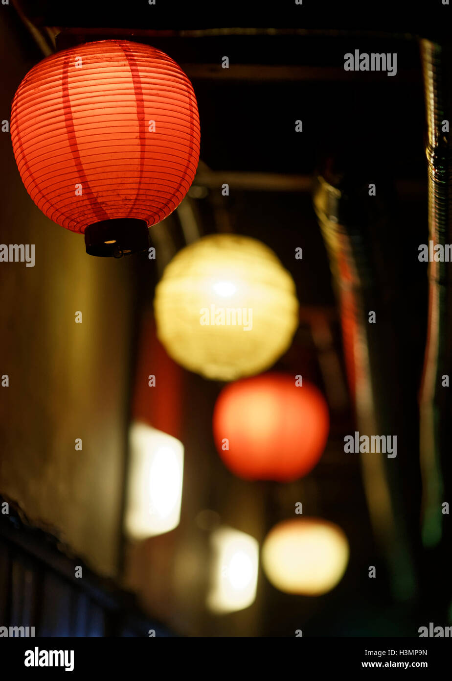 Chinesische Lampions Stockfoto