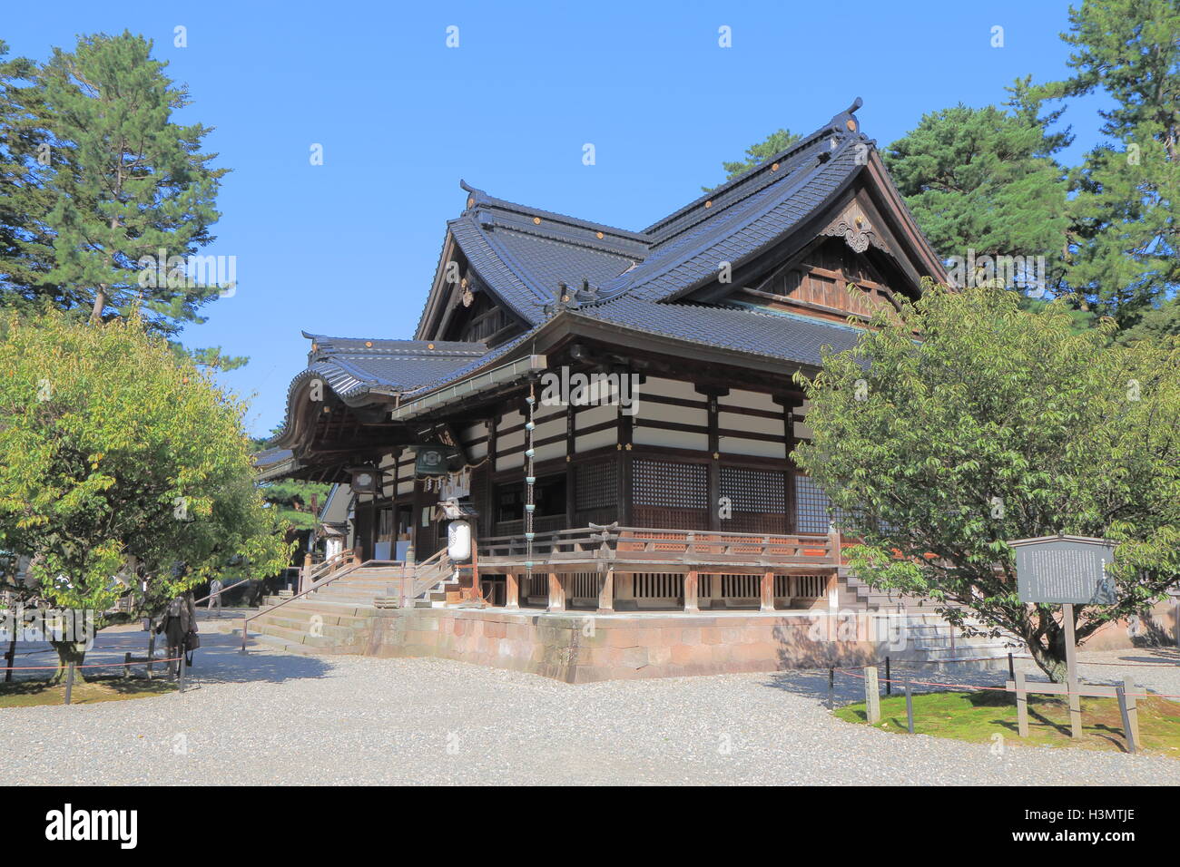 Oyama Schrein in Kanazawa, Japan Stockfoto