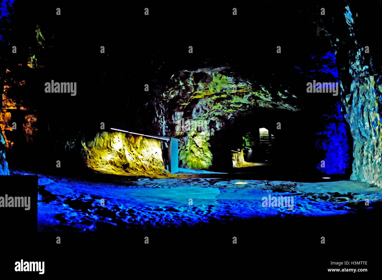 Kasematten, Luxemburg Stadt, Luxemburg. Stockfoto