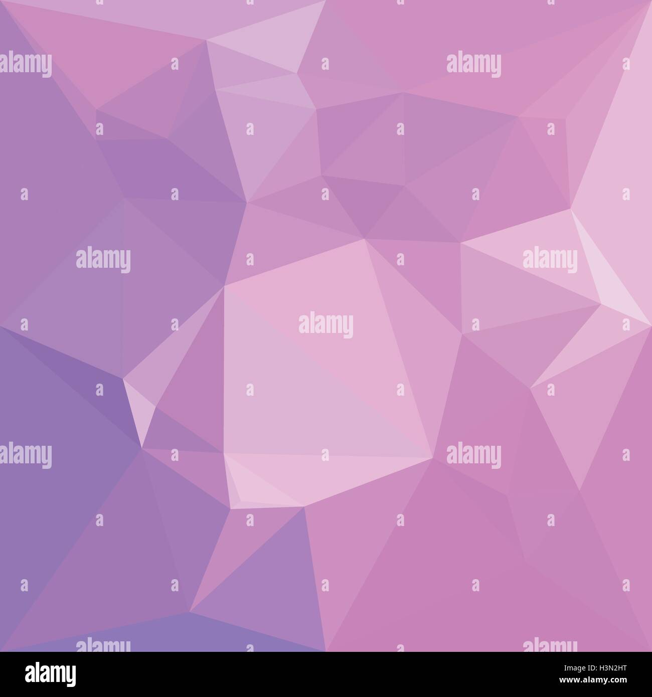 Niedrige Polygon Stil Illustration von einem mittleren Orchidee abstrakten geometrischen Hintergrund. Stock Vektor