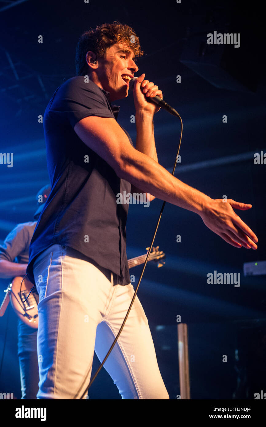 Mailand, Italien. 10. Oktober 2016. Die britische Rockband DON BROCO tritt bei Magazzini Generali Credit: Rodolfo weitertransferiert/Alamy Live News Stockfoto