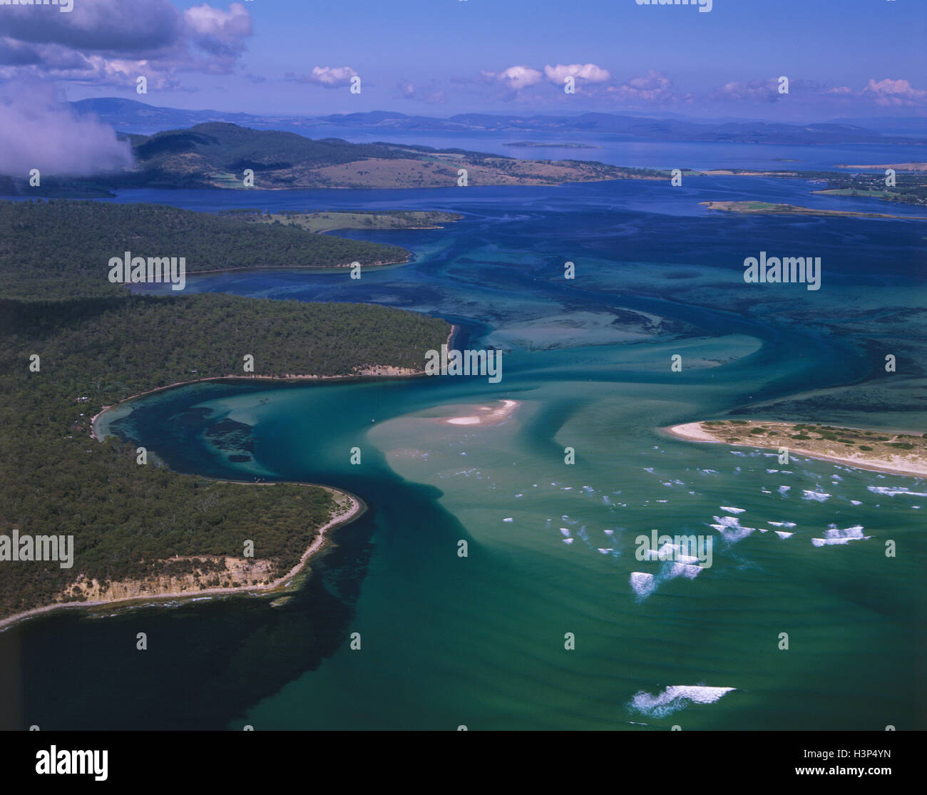 Blackman Bay und Marion Bay Stockfoto