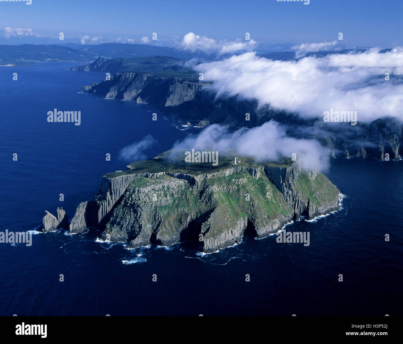 Tasman Island und Cape-Säule, Stockfoto