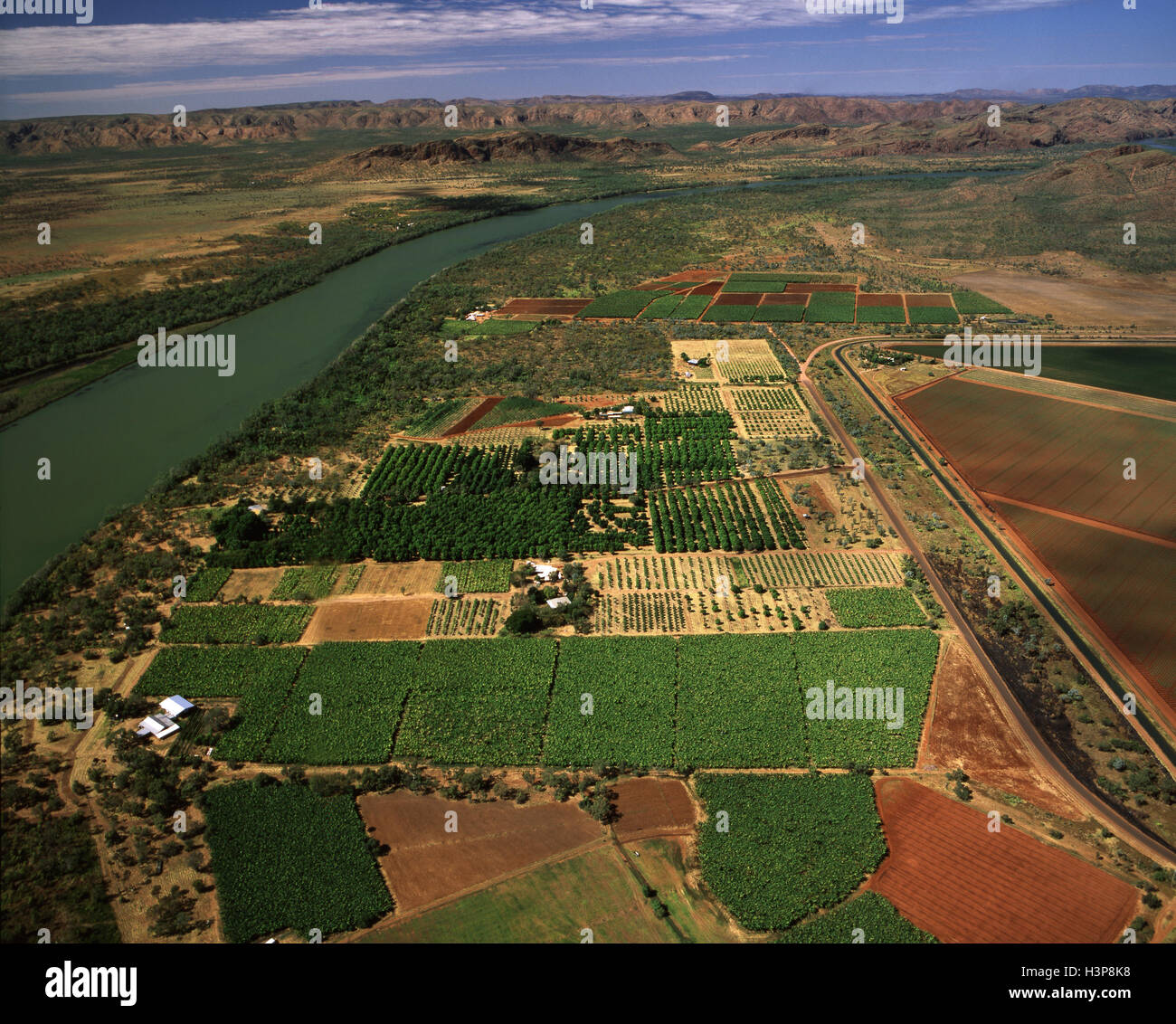 Ord River Bewässerung Bereich, Stockfoto